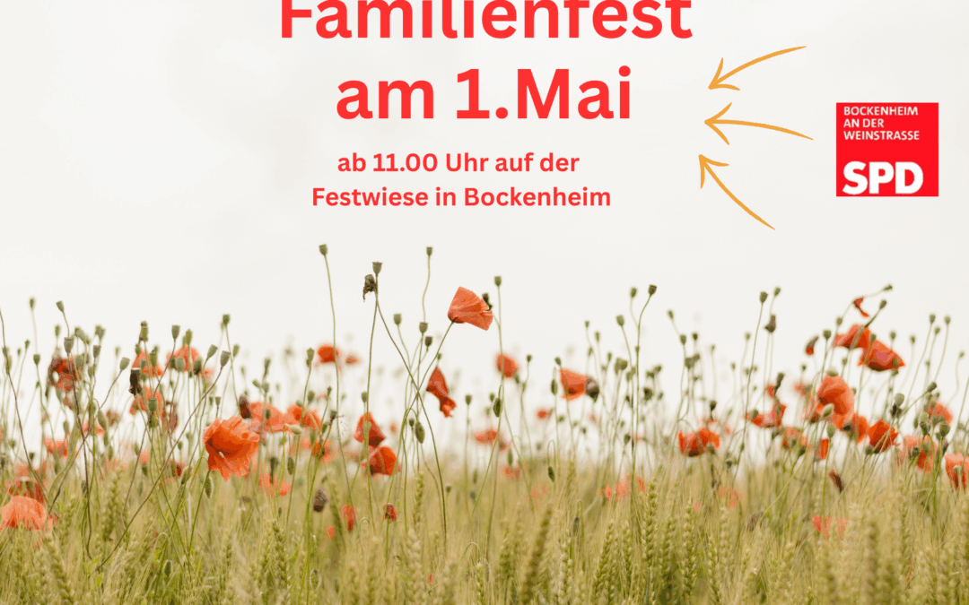 SPD Familienfest am 1.Mai 2025  ab 11 Uhr